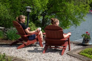 Relax on the grounds of our Deep Creek Hotel before heading to ride the Wisp Mountain Coaster